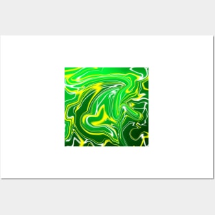 Marble green Posters and Art